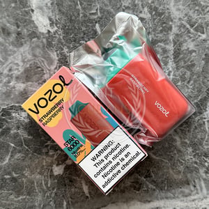Vozol Star 6000 Strawberry Raspberry