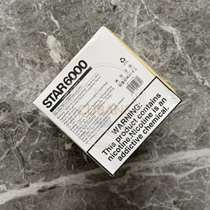 Vozol Star 6000 Tobacco