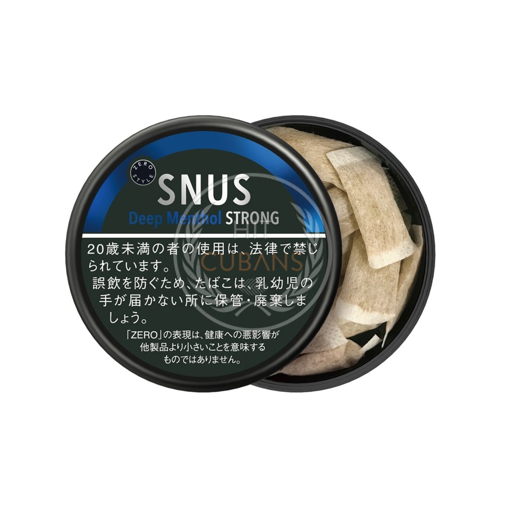 Zero Style Snus Deep Menthol Strong 1 Zero Style Snus Deep Menthol Strong