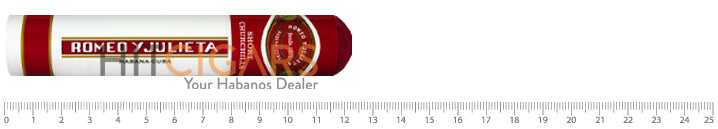 Romeo y Julieta Short Churchills Tubos (5x3 Packs) 8 Romeo y Julieta Short Churchills Tubos