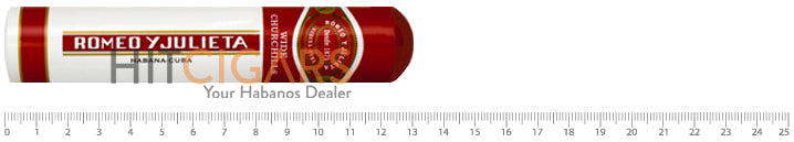Romeo y Julieta Wide Churchills Tubos (5x3 Packs) 7 Romeo y Julieta Wide Churchills Tubos