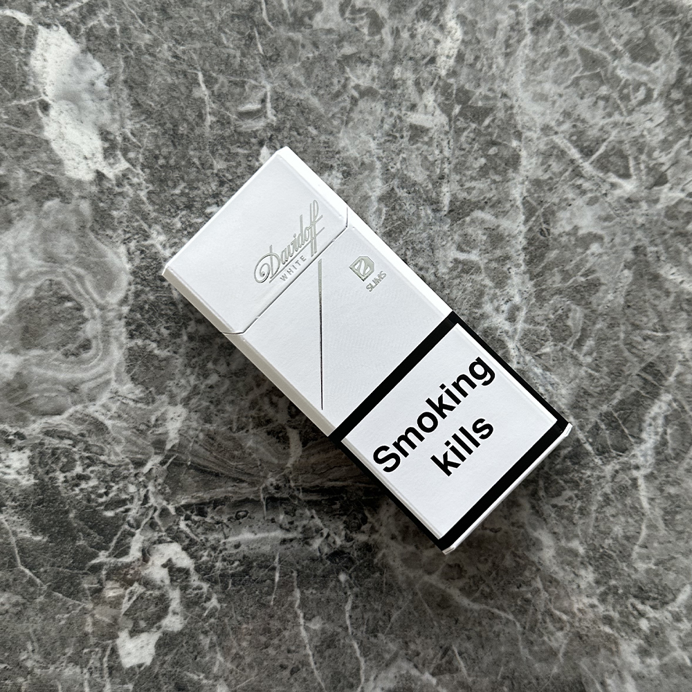 Davidoff White Slims 13 Davidoff White Slims 🍂 ‣ Duty Free Price ‣ Only 5€👍