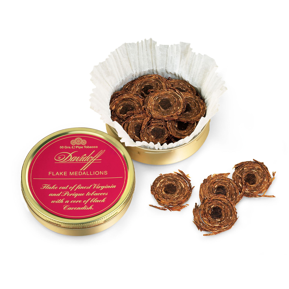 Davidoff Flake Medallions 50g 3 Davidoff Flake Medallions 50g Tin 🍂 ‣ Worldwide Shipping 🚀